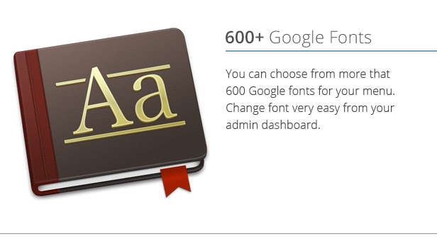 Más de 600 fuentes de Google